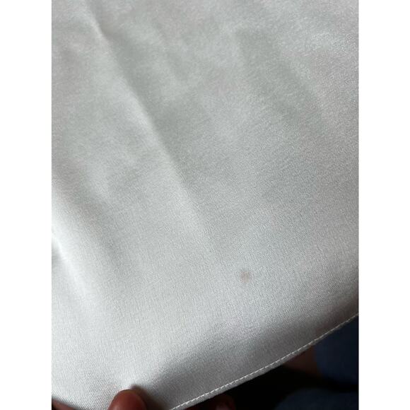 Reformation Icelynn Satin Dress Ivory NWT size 6 - Picture 10 of 15